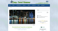 Desktop Screenshot of easytravelpanama.net